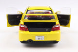 1:18 Subaru Impreza WRX STI 2003 -- Streetfighter Yellow -- Solido