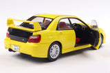 1:18 Subaru Impreza WRX STI 2003 -- Streetfighter Yellow -- Solido