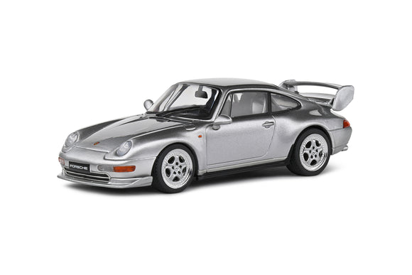 1:43 Porsche 911 (993) RS Clubsport 1993 -- Polar Silver -- Solido