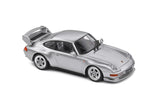 1:43 Porsche 911 (993) RS Clubsport 1993 -- Polar Silver -- Solido