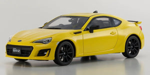 1:18 Subaru BRZ GT -- Charlesite Yellow -- Kyosho