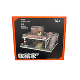 1:64 Diorama – Two-Level Ramp Parking Lot Cafe Miniature Scene -- SCJ 73451A