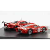 1:43 Ford GT40/GT Twin Set -- 1967 2019 24 Hr Le Mans Red/White-- IXO Models
