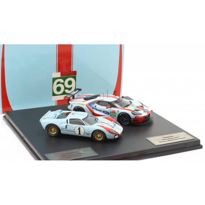 Ford GT40 MKII No.2 Le Mans ( 1966 ) Modelcar by IXO Models Scale 1/43