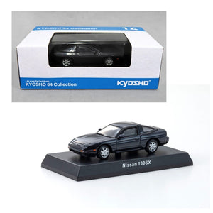 1:64 Nissan 180SX Coupe -- Dark Grey Metallic -- Kyosho 07115E