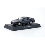 1:64 Nissan 180SX Coupe -- Dark Grey Metallic -- Kyosho 07115E