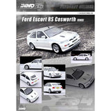 1:64 Ford Sierra RS500 Cosworth w/OZ Racing Wheels -- White -- INNO64