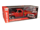 1:18 1979 Dodge Ut-Line Pickup -- Red "L'il Red Truck" -- Auto World