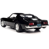 1:18 1972 Pontiac Firebird Trans Am -- Black w/White Stripes -- American Muscle