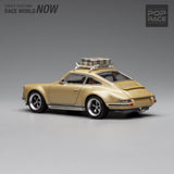 1:64 Porsche 911 (964) "Singer" -- Gold w/Luggage -- Pop Race