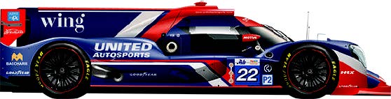 (Pre-Order) 1:18 2024 Le Mans 24h LMP2 Winner -- #22 United Autosports -- Spark