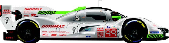 (Pre-Order) 1:18 2024 Le Mans 24h -- #99 Porsche 963 Proton Competition -- Spark