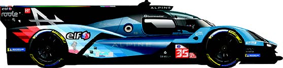 (Pre-Order) 1:18 2024 Le Mans 24h -- #35 Alpine A424 -- Spark