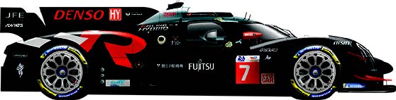 (Pre-Order) 1:18 2024 Le Mans 24h 2nd Place -- #7 Toyota GR010 Hybrid -- Spark