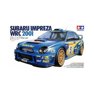 1:24 Subaru Impreza WRX STI WRC Rally 2001 -- PLASTIC KIT -- Tamiya 24240