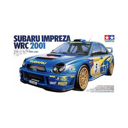 1:24 Subaru Impreza WRX STI WRC Rally 2001 -- PLASTIC KIT -- Tamiya 24240