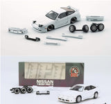 1:64 Nissan 180SX (PRS13 Silvia) -- White -- BM Creations