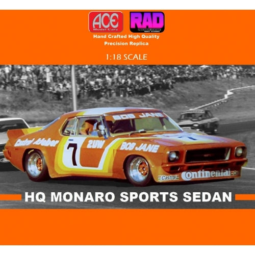 (Pre-Order) 1:18 1978 Bob Jane -- Holden HQ Monaro Sports Sedan -- Ace Models