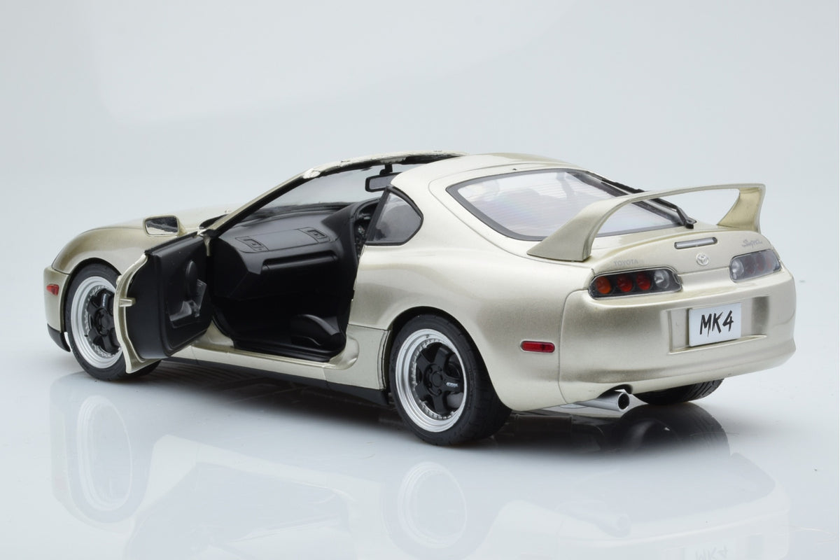 1:18 1993 Toyota Supra MK4 (A80) Targa Roof -- Quicksilver FX -- Solid