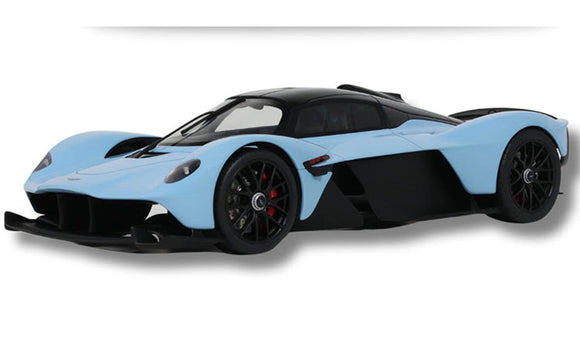 (Pre-Order) 1:18 2023 Aston Martin Valkyrie -- Light Blue -- GT Spirit