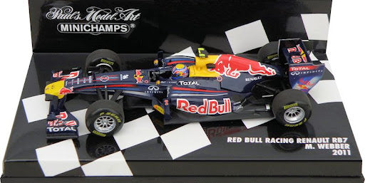 1:43 2011 Mark Webber -- Red Bull RB7 -- Minichamps F1