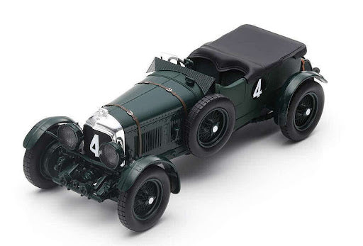 (Pre-Order) 1:18 1930 Le Mans 24h Winner -- #4 Bentley Speed Six -- Spark