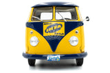 1:18 Volkswagen (VW) T2 Kombi Pickup -- IKEA Blue/Yellow -- Solido
