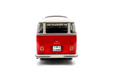 1:18 Volkswagen Kombi T1 Samba 1962 -- Red/White -- Solido