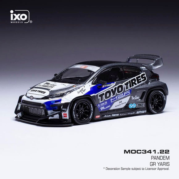 1:43 Toyota GR Yaris PANDEM -- Toyo Tires -- IXO Models