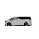 (Pre-Order) 1:64 Toyota Alphard "Customised Version" -- White -- Model-Model