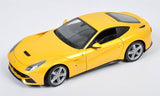 1:18 Ferrari F12 Berlinetta -- Yellow -- Hot Wheels X5475