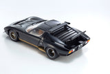 1:18 Lamborghini Miura SVR -- Black/Gold -- Kyosho