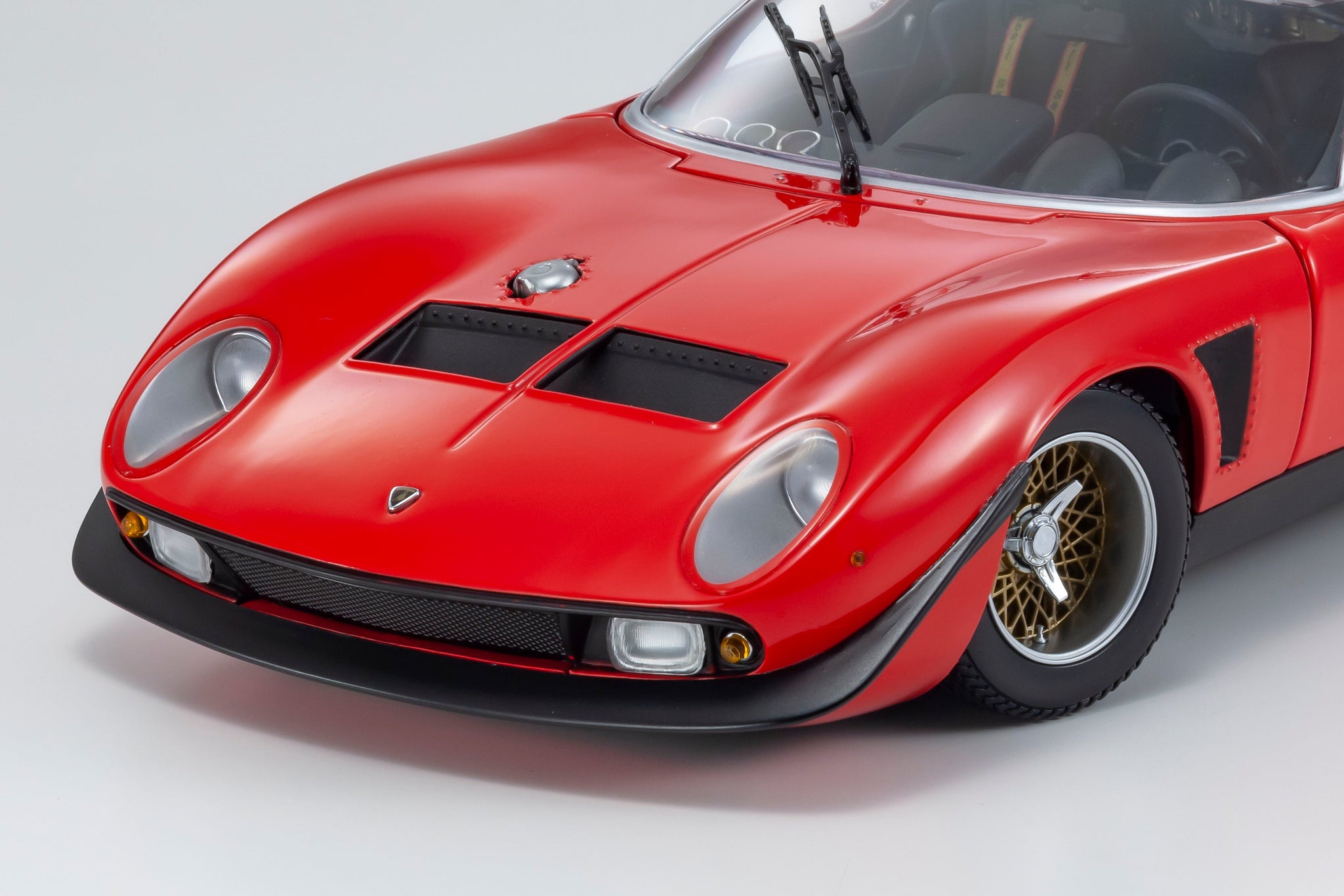 1:18 Lamborghini Miura SVR -- Red/Black -- Kyosho