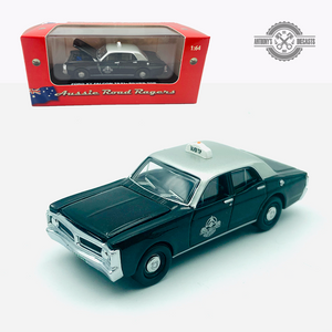 1:64 1971 Ford XY Falcon Taxi -- Silver Top Cabs -- Cooee Classics