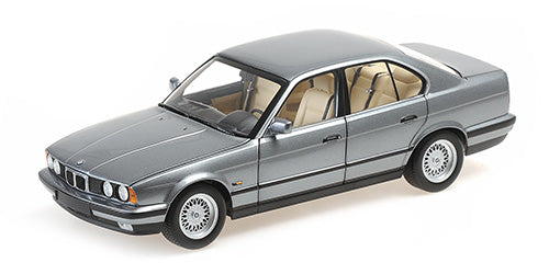 1:18 1988 BMW 535i (E34) -- Grey Metallic -- Minichamps
