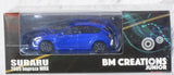 1:64 Subaru Impreza WRX 2009 -- Blue -- BM Creations