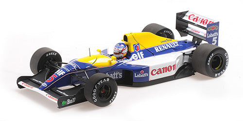1:18 1992 Nigel Mansell World Champion -- Williams FW14B -- Minichamps