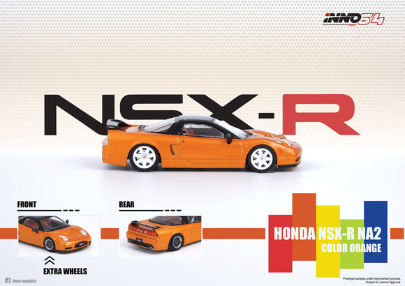 1:64 Honda NSX-R NA2 -- Imola Orange Pearl -- INNO64