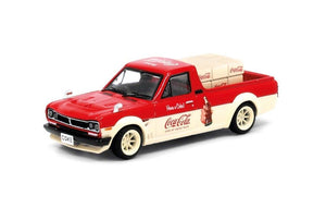 1:64 Nissan Sunny "Hakotora" Pickup Truck -- Coca-Cola Livery -- INNO64/Tiny