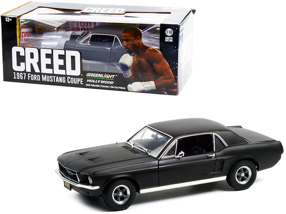 1:18 1967 Ford Mustang Coupe -- Creed -- Greenlight