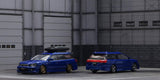1:64 Subaru Legacy E-Tune II 2002 -- Blue -- BM Creations