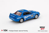 1:64 1993 Nissan Skyline R32 GTR -- Calsonic -- JTCC Championship -- Mini GT