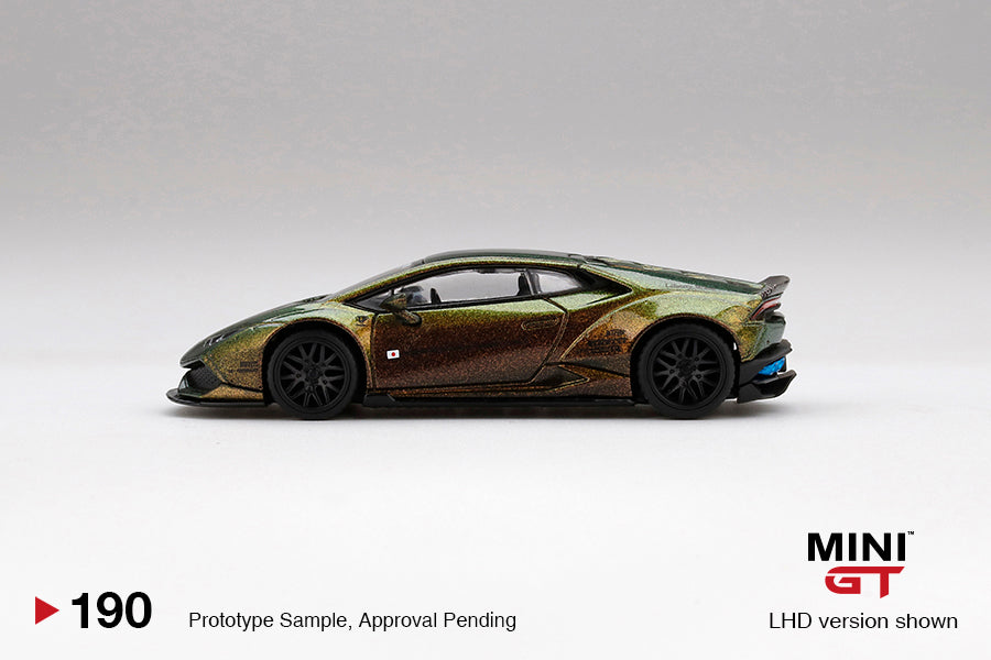 minigt lbwk Huracan マジックブロンズ Mini GT 1:64 LB-Works Lamborghini Huracán Magic Bronze MIJO