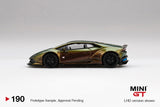 (Pre-Order) 1:64 Lamborghini Huracan LB☆WORKS -- Version 2, Magic Bronze -- Mini GT