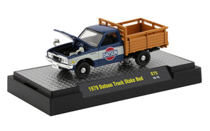 1:64 1979 Datsun Truck Stake Bed -- M2 Machines Auto Japan Release S75