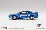 1:64 1991 Nissan Skyline R32 GTR -- Calsonic -- JTCC Championship -- Mini GT