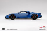 1:18 Ford GT -- Sunoco Blue w/Yellow Stripe -- TopSpeed Model