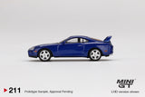 1:64 Toyota Supra -- Blue Pearl Metallic -- Mini GT