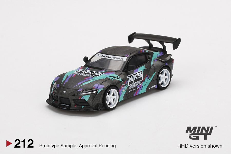 1:64 HKS Toyota GR Supra - 2019 SEMA Presentation -- Mini GT MGT00212