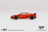 1:64  Chevrolet Corvette Stingray -- Sebring Orange Tintcoat -- Mini GT